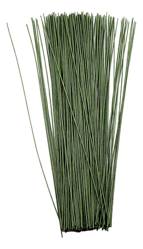 S Paquete De 100 Tallos De Alambre Floral De Calibre 22 Para
