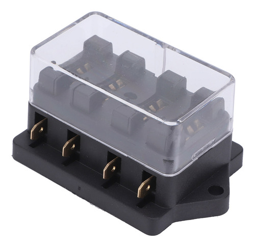 Caja Portafusibles De 4 Vías A Prueba De Agua Con 4 Fusibles