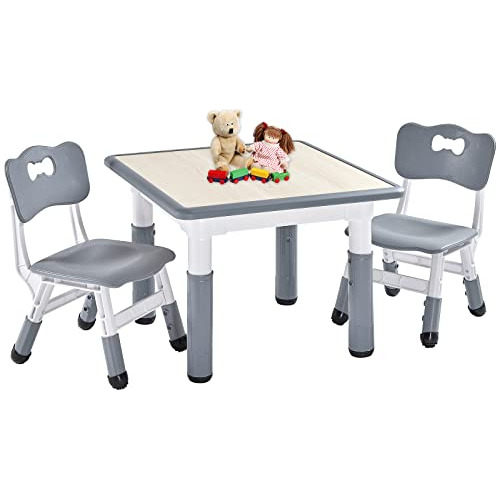 Funlio Juo De Mesa Y 2 Sillas Para Niños, Juo De Mesa Y Sill