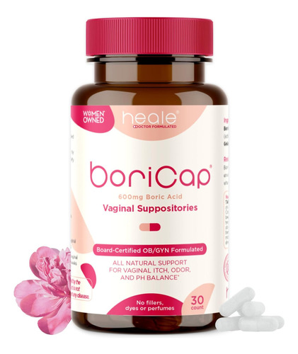 Boricap - Supositorios Vaginales De Ácido Bórico W01