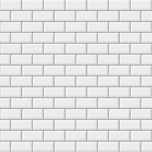 Vinilos Deco Ladrillos Subway Blanco Rojo Negro 1x1mts.