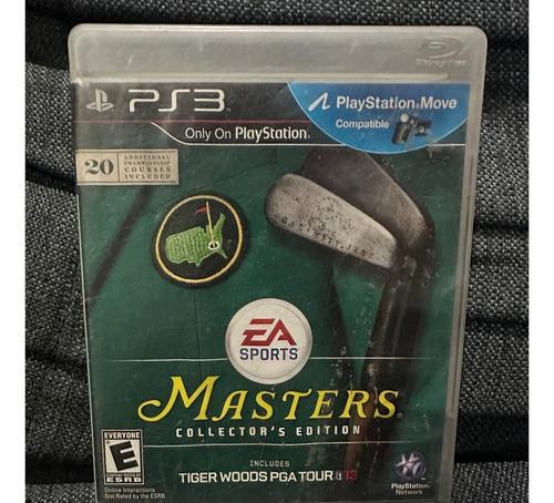 Masters Collectors Edition Ps3 Playstation 3 Tiger Woods Pga (Usado)