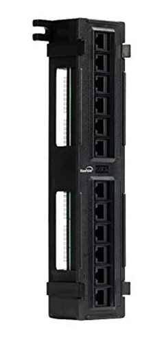 Navepoint 12-port Cat5e Utp Sin Panel Mini Patch Panel