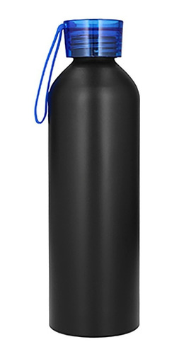 Imagen 2 de 10 de Cilindro De Acero Con Tapa Translucida Y Correa Cap 800 Ml