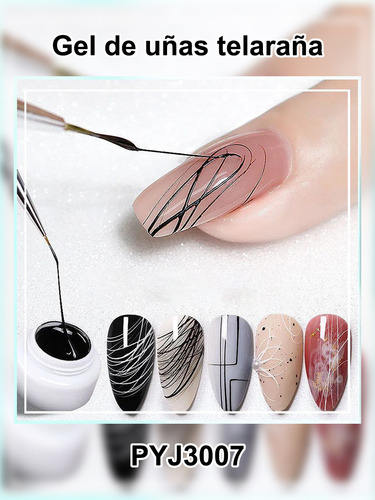 Pandora Spider Gel Uñas Decoracion, 5ml*12