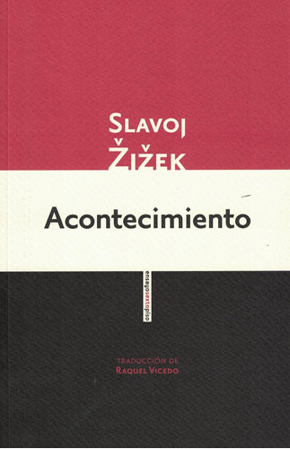 Libro Acontecimiento - Zizek, Slavoj