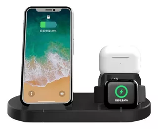 Base Carregador Dock Station Para Apple Watch Airpod iPhone