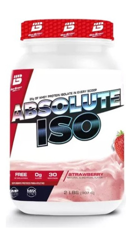 Whey Protein Isolado Absolute Iso 900g - Bio Sport