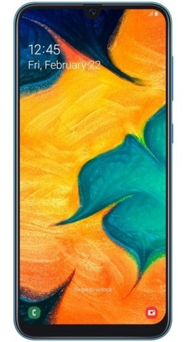 Samsung Galaxy A30 Bueno Azul_ Liberado (Reacondicionado)