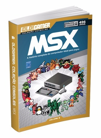 Livro Old Gamer Coleção Consoles Msx Volume 5