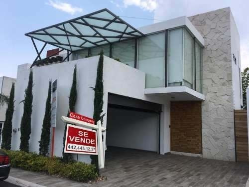 Imagen 1 de 12 de Preciosa Residencia En Punta Juriquilla, 3 Recámaras, Jardín, Estudio, Premium!