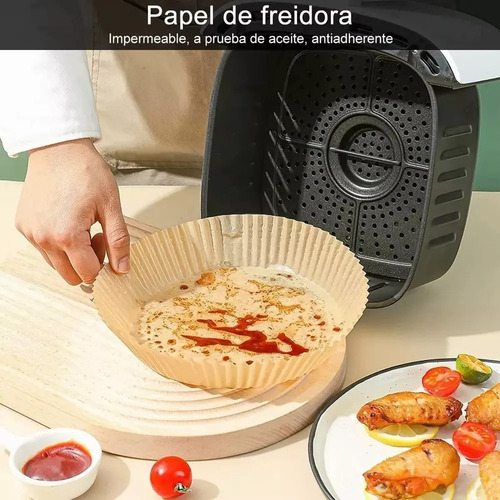 Hoja De Pollo Frito Forro De Papel Antiadherente Para 100 Un
