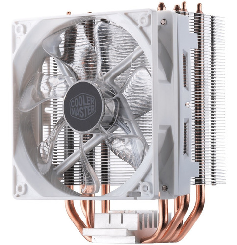 Cooler Cpu Coolermaster Hyper 212 Led White Intel Amd 120mm