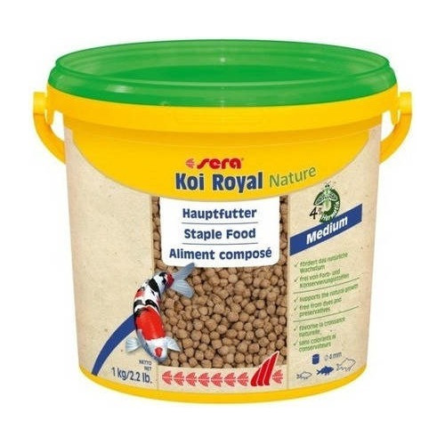 Sera Koi Royal Medium 1kg Alimento Peces De Agua Fria