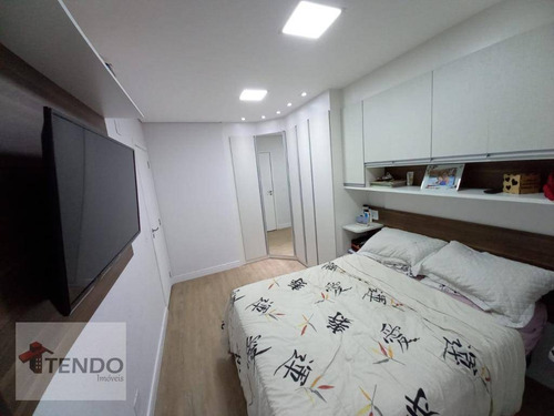 Apartamento 64 M² - Venda - 2 Dormitórios - 2 Suítes - Vila Curuçá - Santo André/sp - Ap2274