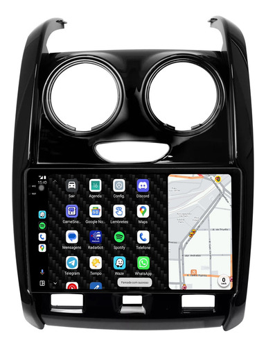 Multimidia Duster 15/19 9p Octacore Carplay 8gb 256gb Tpros