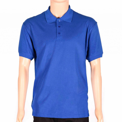 Remera Polo Unisex Azul Marino Francia Celeste -camisetas.uy