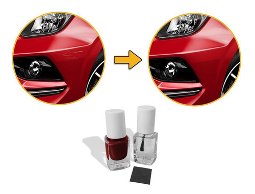 Tinta Tira Risco Pintura Automotiva Gm Cruze Cinza Grafite