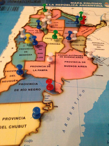 Rompecabeza Mapa Republica Argentina