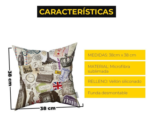 Imagen 5 de 5 de Combo Almohadones Almohadón Viajes Travel Vellon Siliconado