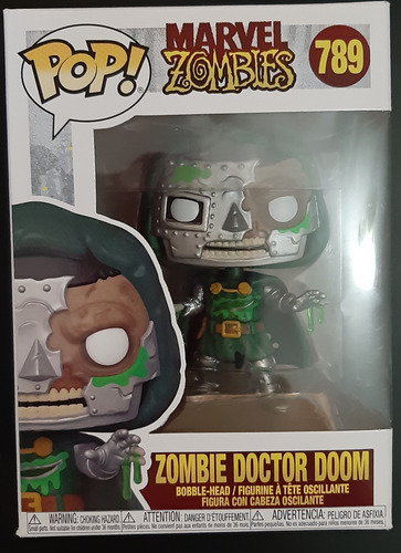 Funko Pop! Marvel Zombie Doctor Doom 789 Colección Ix +