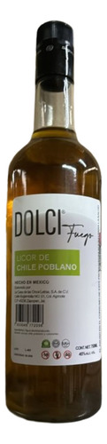Licor De Chile Poblano Dolci 750 Ml