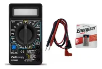 Comprar Tester Multímetro Digital Con Buzzer Con Batería Incluida.