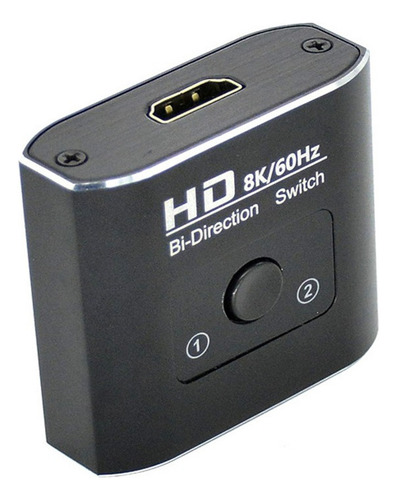 Conmutador Bidireccional 8k Hdmi 2 Entradas 1 Salida/1