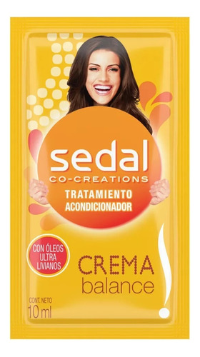 Crema Enjuague Sedal X 10 Ml X 24 Co-creations Crema Balance