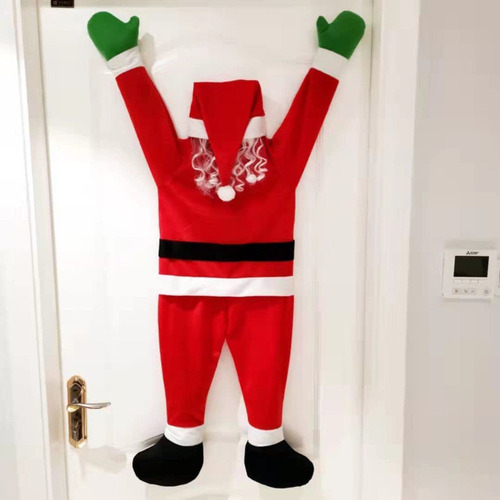 - Decoración Navideña De Papá Noel For Adornos De Ventanas