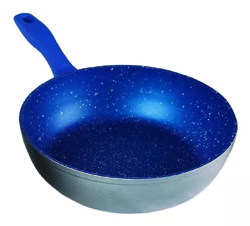 COOKLOVER Sartén antiadherente 100% libre de PFOA Sartén de inducción  Sartén para freír 7.9 pulgadas, azul celeste