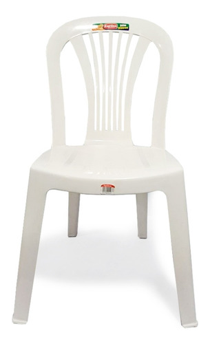 Silla Bistró Blanca Optiplast 