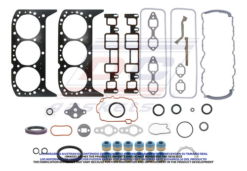 Juego Juntas Gmc Savana 1500 Base 4.3 6v 12v 2003-2006 T/a