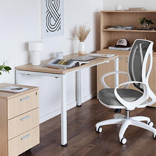 Imagen 5 de 7 de Silla De Oficina Alma White Edition Homeoffice | Contado