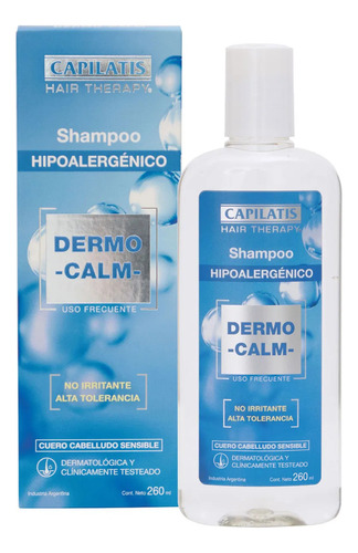 Shampoo Hipoalergénico Capilatis Dermo Calm 260ml