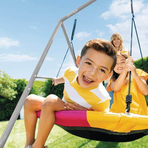 Set Columpio 2 Accesorios Intex Two Feature Swing Set Gris 2