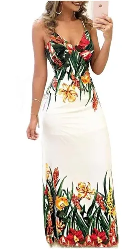 Vestidos De Flores | MercadoLibre ????