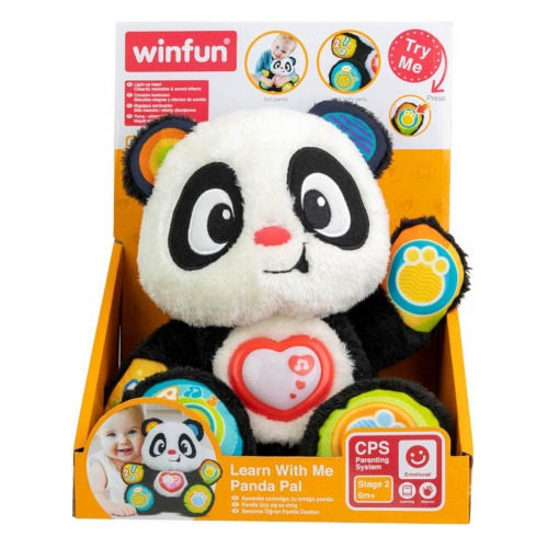 Peluche Oso Panda Interactivo Para Bebes 