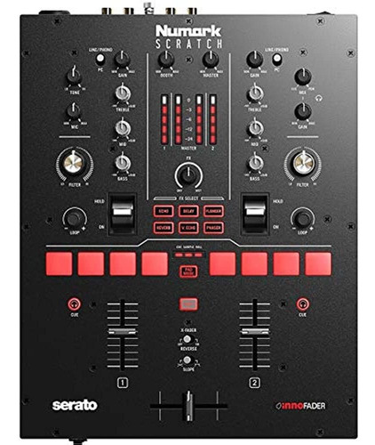 Numark Scratch | Mezclador De Scratch Dj De Dos Canales Para