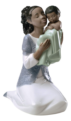 Nao In Loving Arms (tm). Figura Madre De Porcelana.