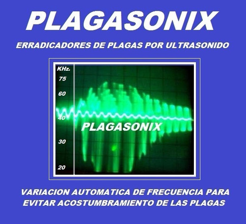 Imagen 3 de 9 de Erradicador Ultrasonico De Ratas Plagasonix 200-lr Ind. Arg.