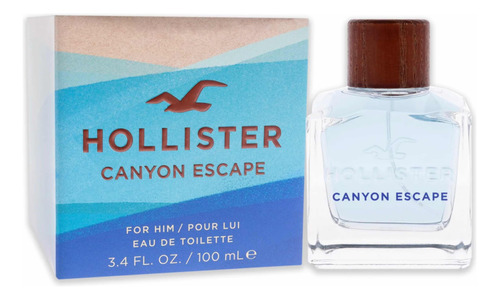 Perfume Hollister Canyon Escape Caballero 3.4 Oz/100 Ml