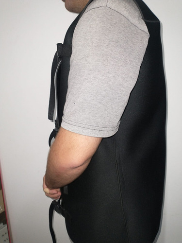 Chaqueta Neoprene 2,5mm Urko Ind Náutica, Moto, Kayak, Remo Negro M/l 2 Mm
