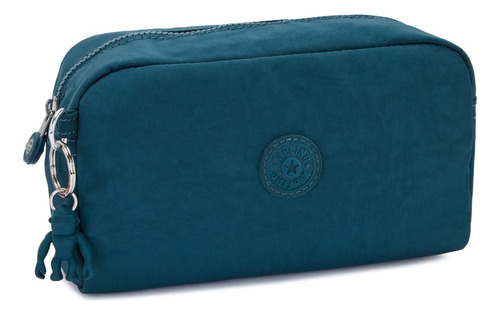 Bolsa Cosmetiquera Kipling Ki6300h55 Diseño Liso  Cosmic Emerald