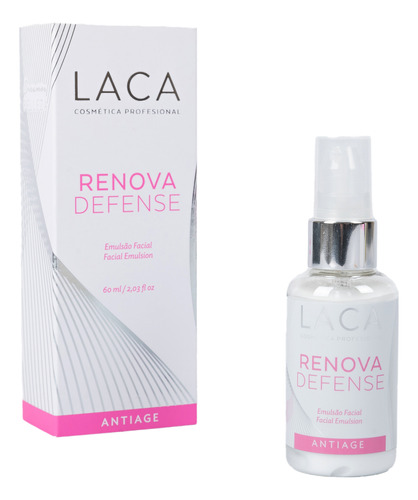 Emulsion Facial Renova Defense Antiage 60ml Laca