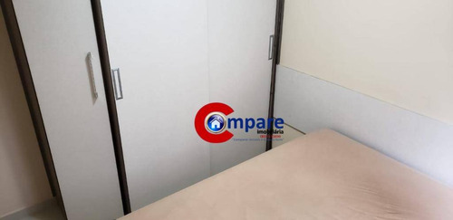 Apartamento Com 2 Dormitórios À Venda, 45 M² Por R$ 245.000,00 - Vila Rio De Janeiro - Guarulhos/sp - Ap8678