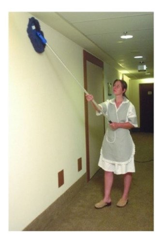 Mop Pó Eletrostático 40cm - Armação Dobrável + Refil