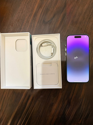 Apple iPhone 14 Pro (256 Gb) Pantalla Nueva - Morado Oscuro (Usado)