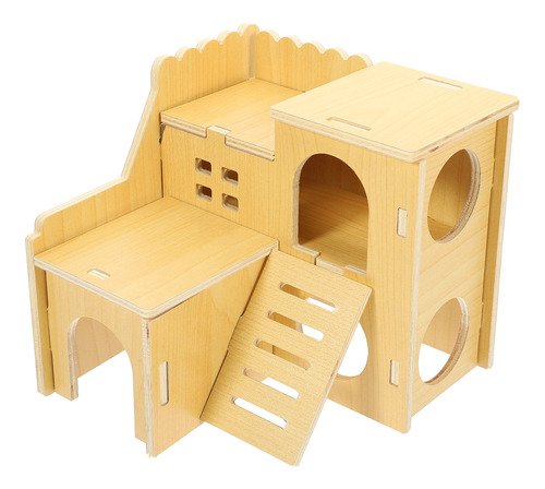 Casa Tipo Cabaña Hamster Mini Nest Para Hámsteres