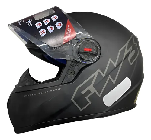Capacete Fechado Fw3 Com Narigueira Gt Gt2 Gt5 — foto 1